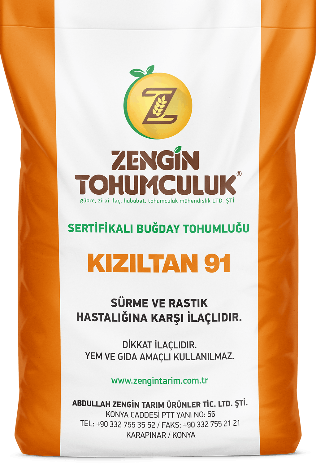 Kızıltan 91 Makarnalık Buğday Tohumu